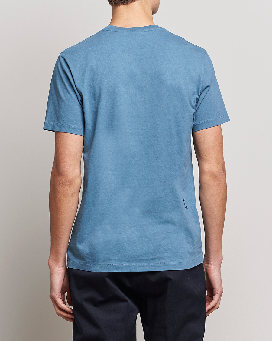Homme | T-shirts | FRAME | Logo T-Shirt Grey Blue