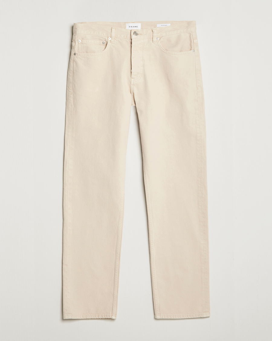 Homme | Jeans | FRAME | The Straight Jean White Beige