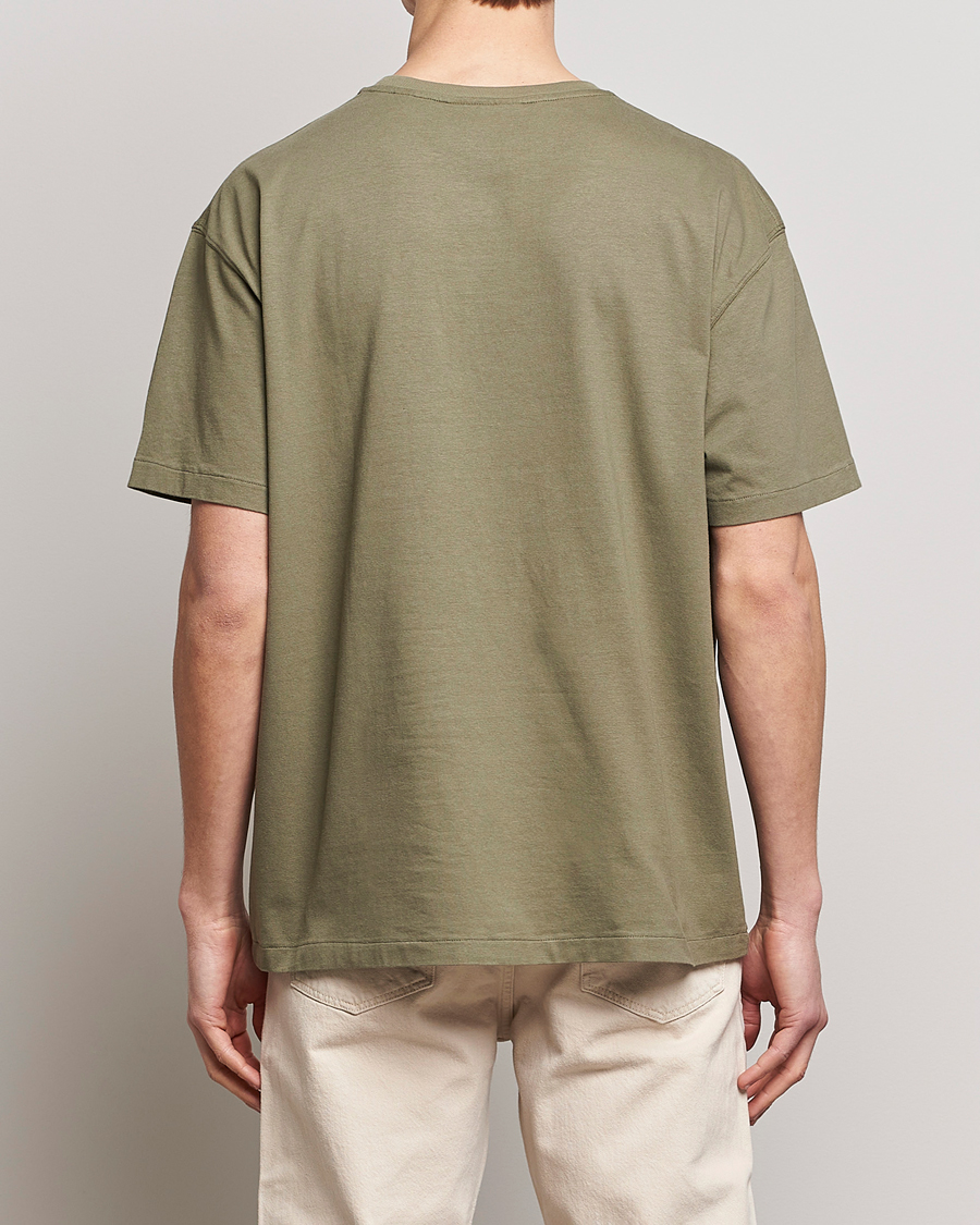Homme | T-shirts | FRAME | Logo Print T-Shirt Old Green