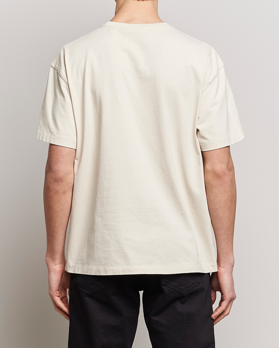 Homme | T-shirts | FRAME | Logo Print T-Shirt White Beige