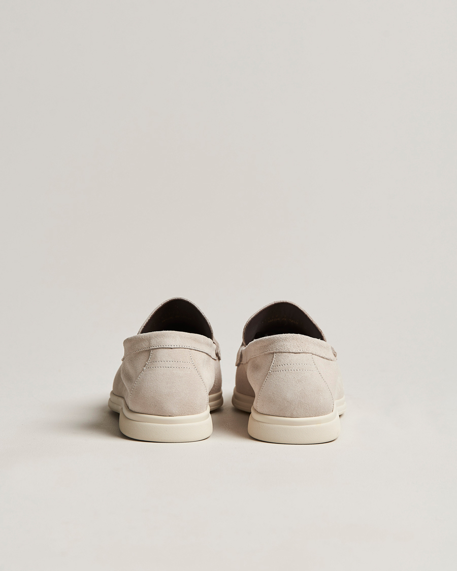 Homme | Canali Summer Loafers Light Beige Suede | Canali | Summer Loafers Light Beige Suede