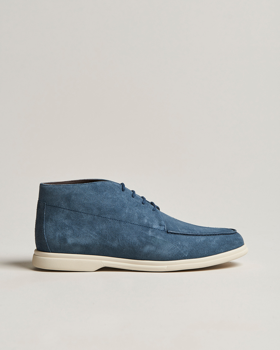 Homme | Canali Chukka Boots Light blue Suede | Canali | Chukka Boots Light blue Suede