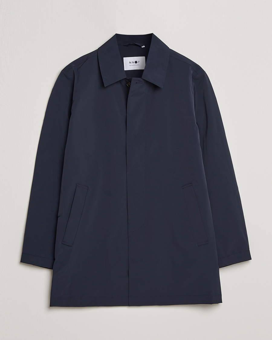 Homme | Manteaux Et Vestes | NN07 | Kim Waterproof Car Coat Navy Blue