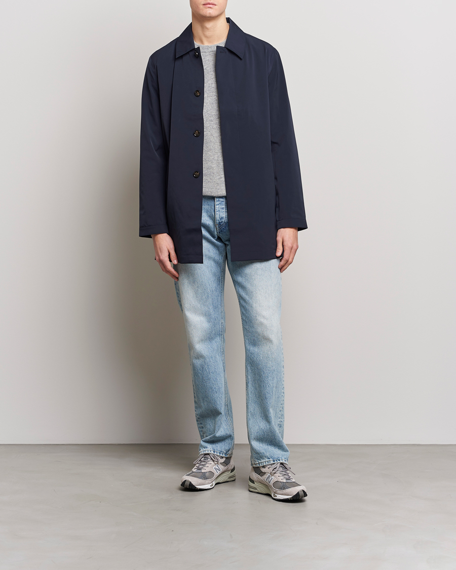 Homme | Manteaux Et Vestes | NN07 | Kim Waterproof Car Coat Navy Blue