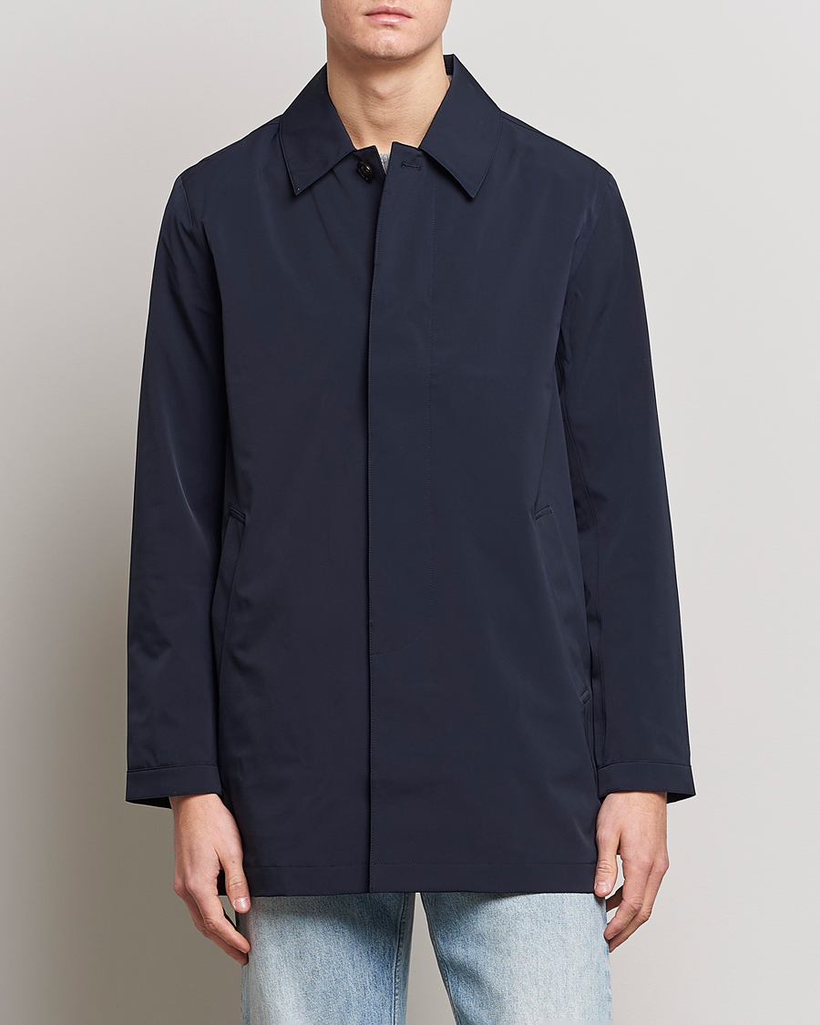 Homme | Manteaux Et Vestes | NN07 | Kim Waterproof Car Coat Navy Blue