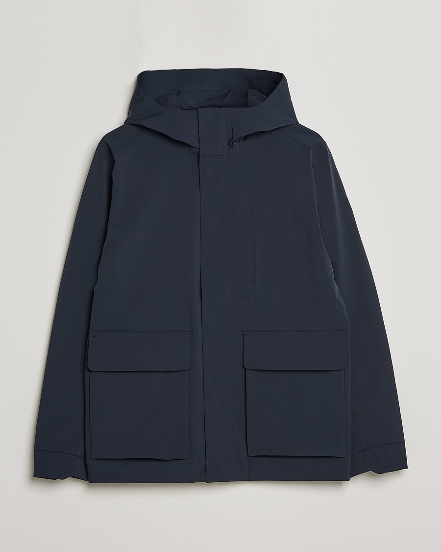 Homme | Manteaux Et Vestes | NN07 | Beck Waterproof Field Jacket Navy Blue