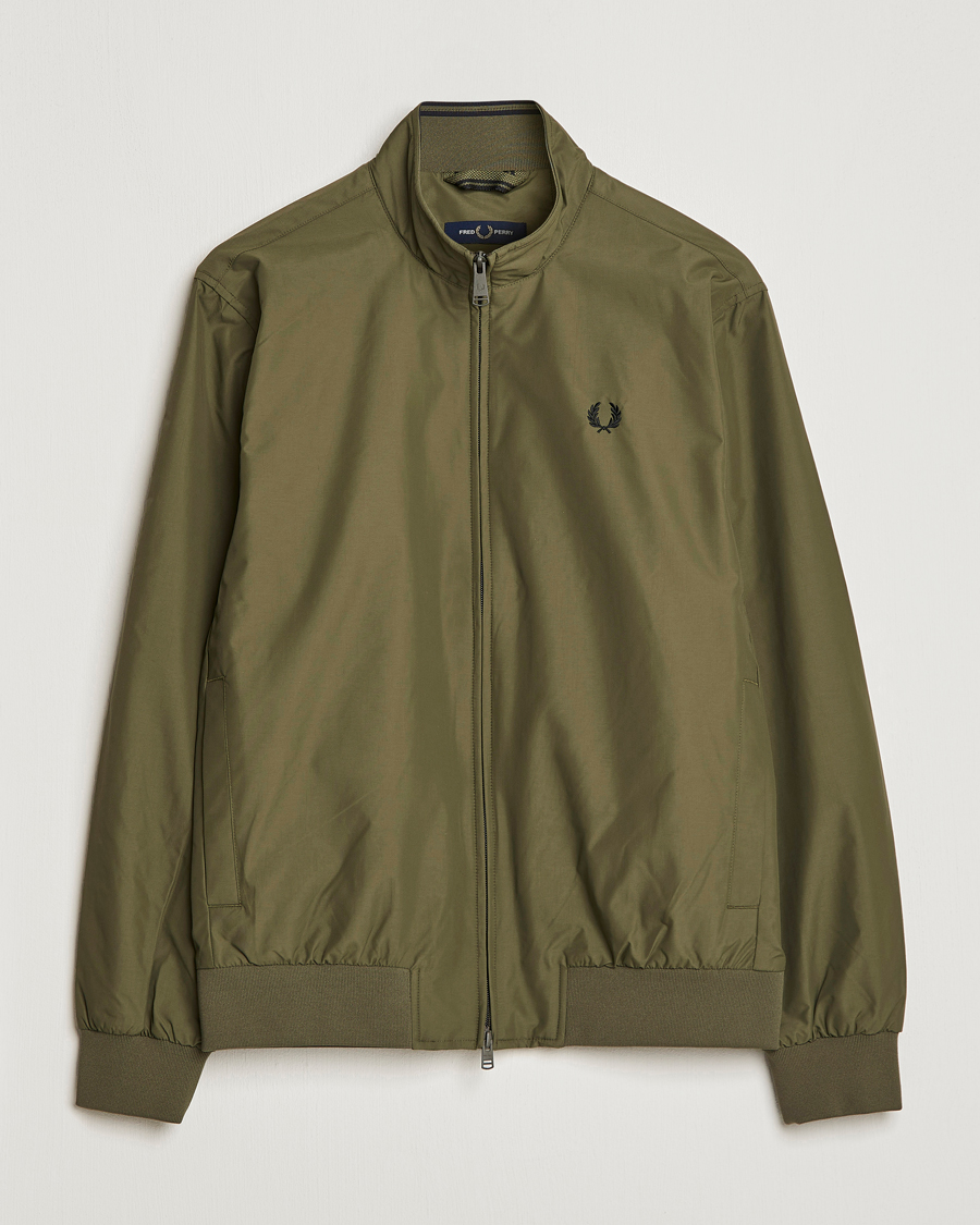 Homme | Manteaux Et Vestes | Fred Perry | Brentham Jacket Uniform Green