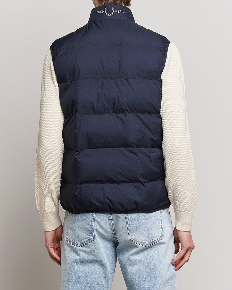 Homme | Gilets | Fred Perry | Insulated Gilet Vest Navy