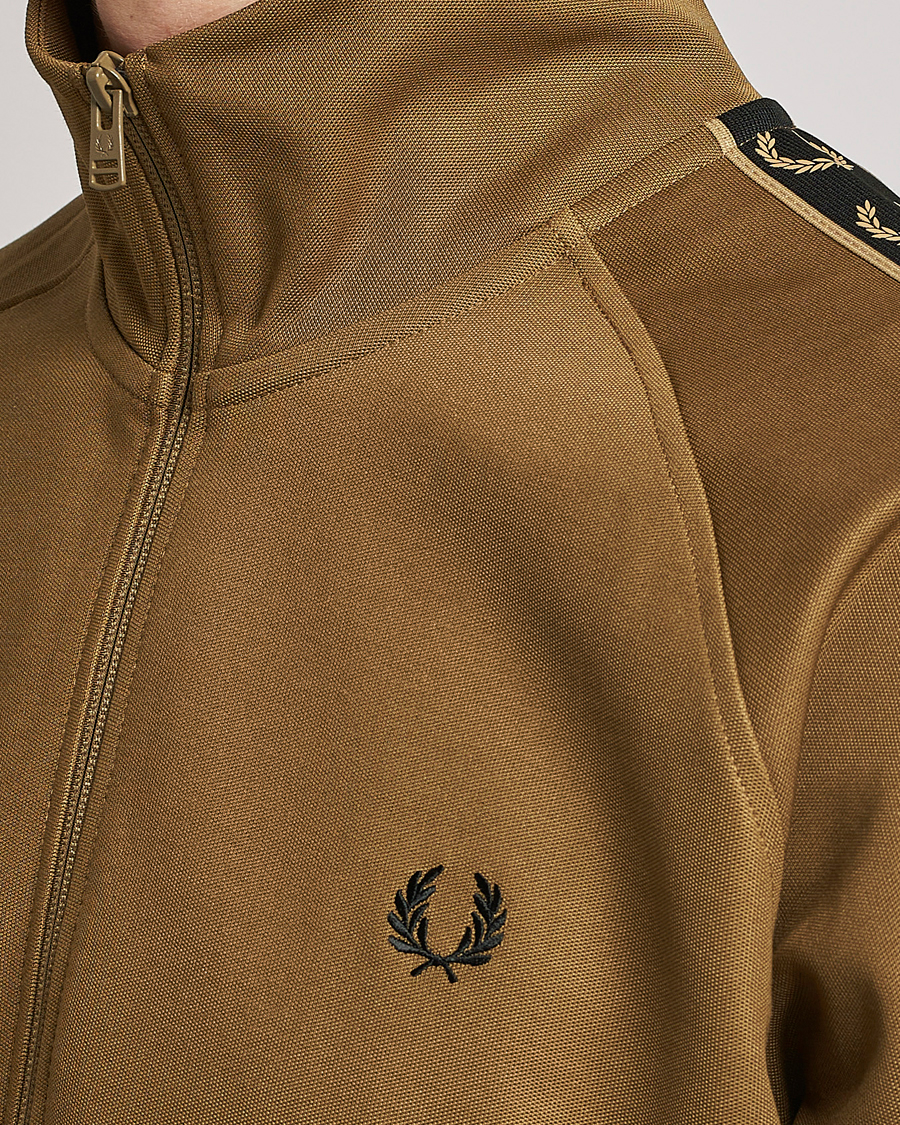 Homme | Pulls Et Tricots | Fred Perry | Taped Track Jacket Shaded Stone