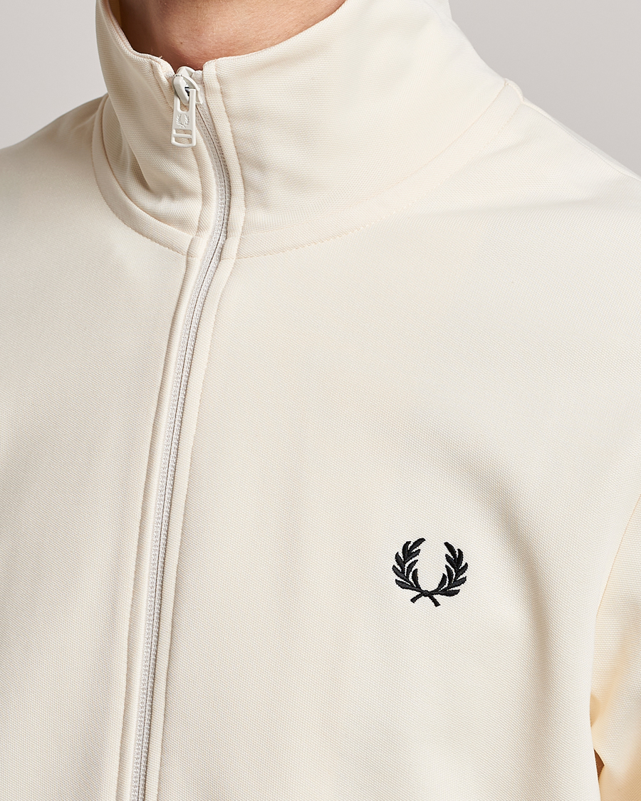 Homme | Pulls Et Tricots | Fred Perry | Track Jacket Ecru