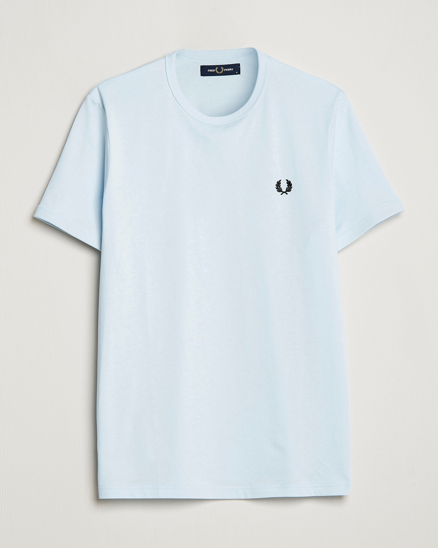 Homme | T-shirts | Fred Perry | Ringer T-Shirt Light Ice