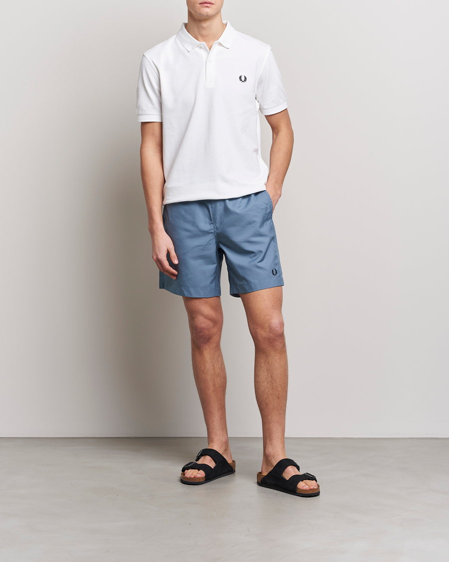 Homme | Maillots De Bain | Fred Perry | Classic Swimshorts Ash Blue