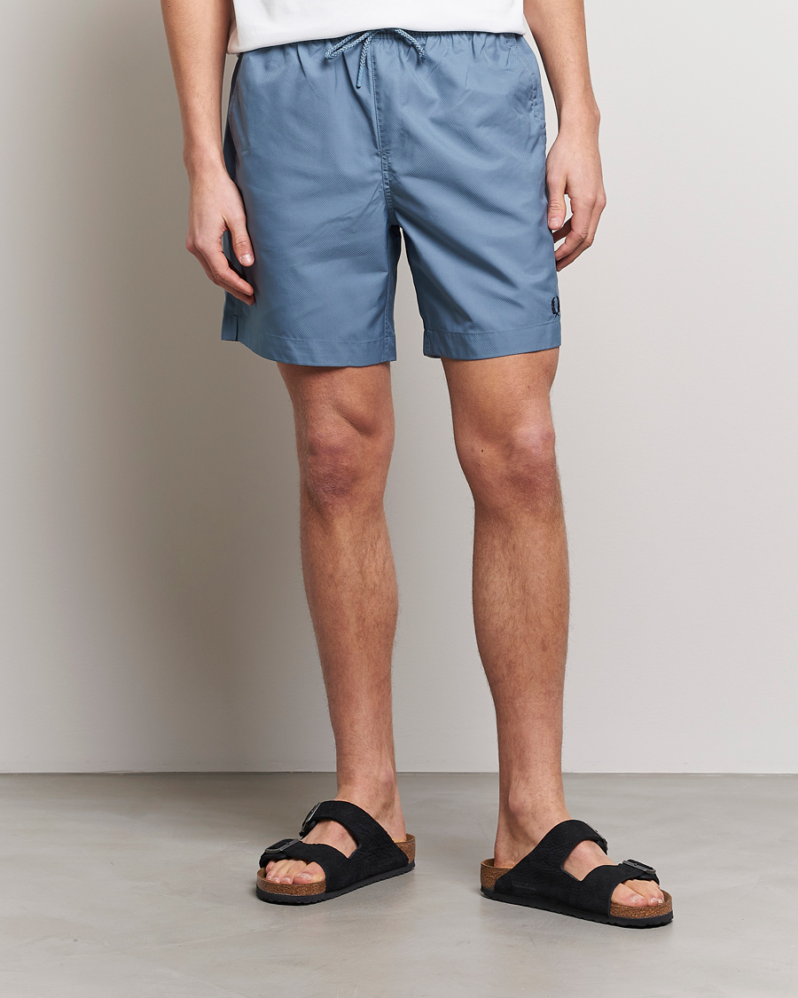 Homme | Maillots De Bain | Fred Perry | Classic Swimshorts Ash Blue