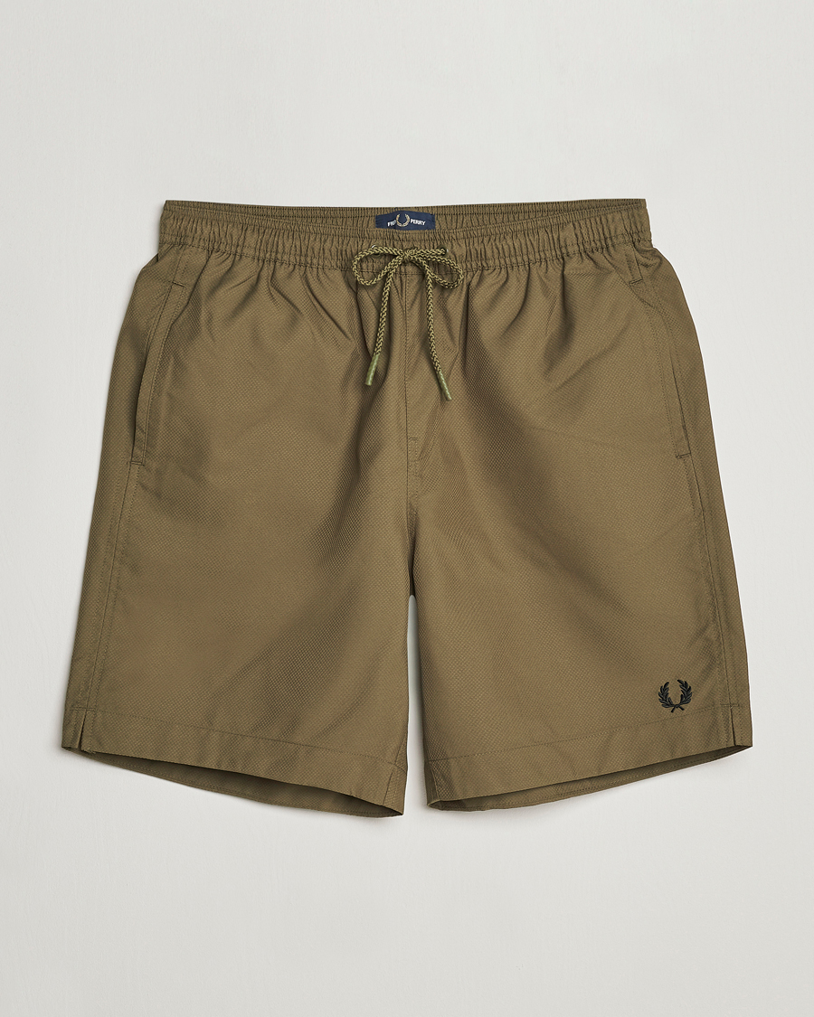 Homme | Maillots De Bain | Fred Perry | Classic Swimshorts Uniform Green