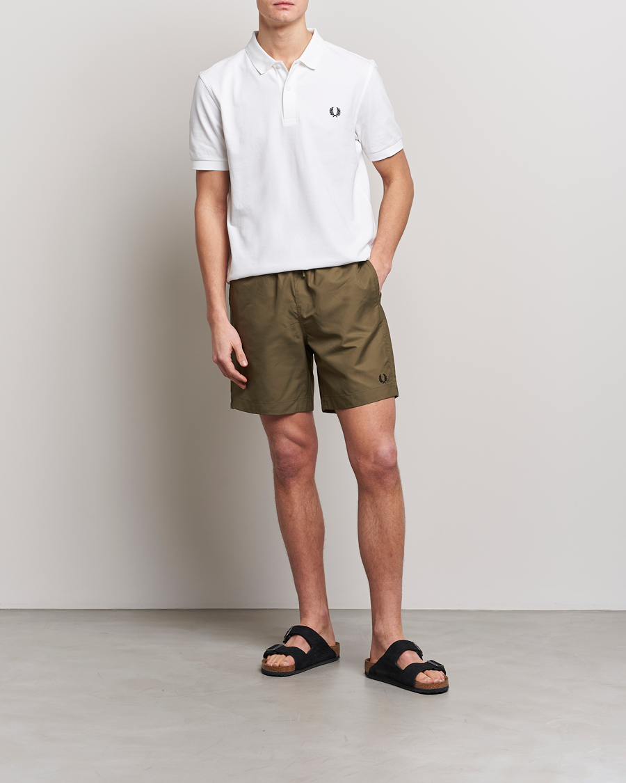Homme | Maillots De Bain | Fred Perry | Classic Swimshorts Uniform Green