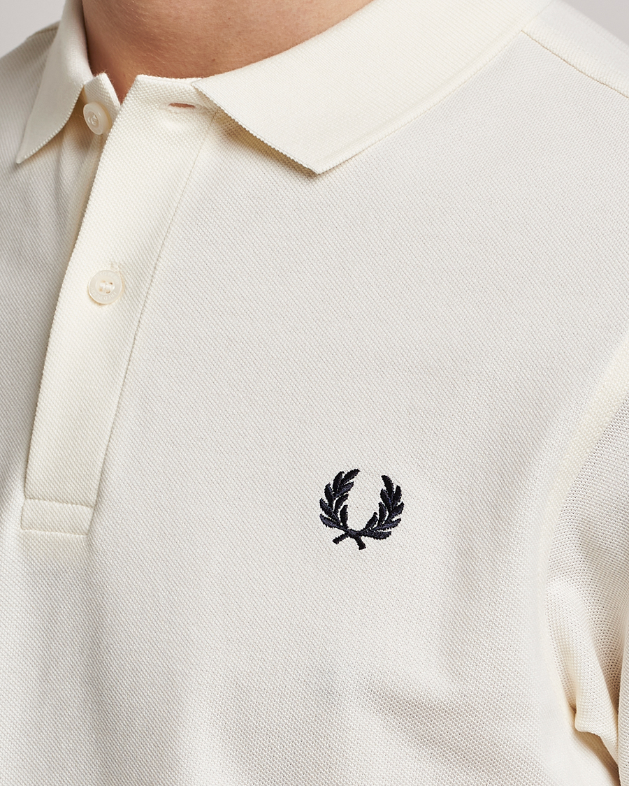 Homme | Polos | Fred Perry | Plain Polo Shirt Ecru