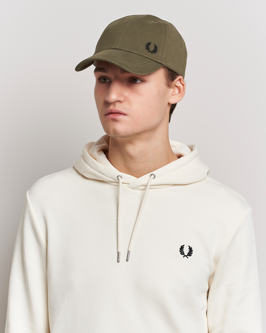 Homme | Fred Perry Classic Cap Uniform Green | Fred Perry | Classic Cap Uniform Green