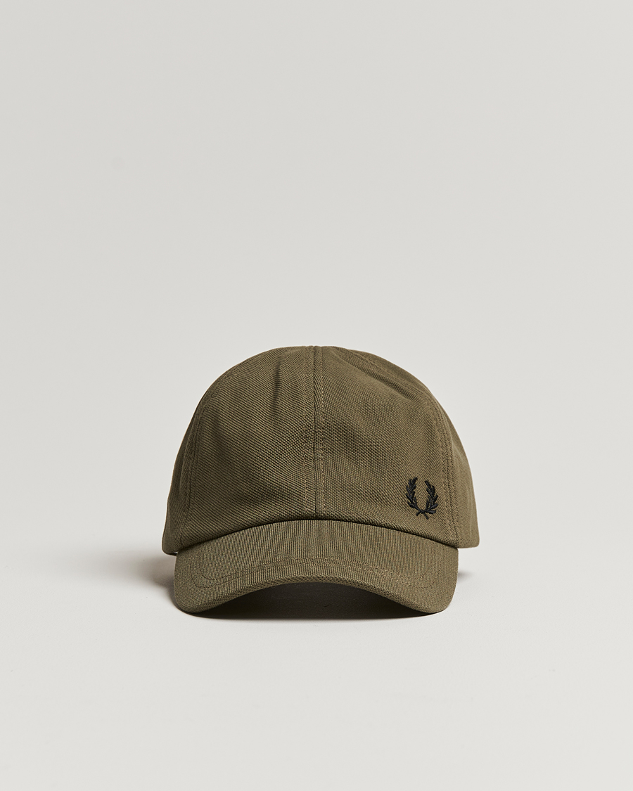 Homme | Fred Perry Classic Cap Uniform Green | Fred Perry | Classic Cap Uniform Green