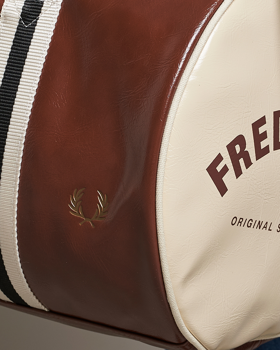 Homme | Fred Perry Classic Barrel Bag Tan | Fred Perry | Classic Barrel Bag Tan