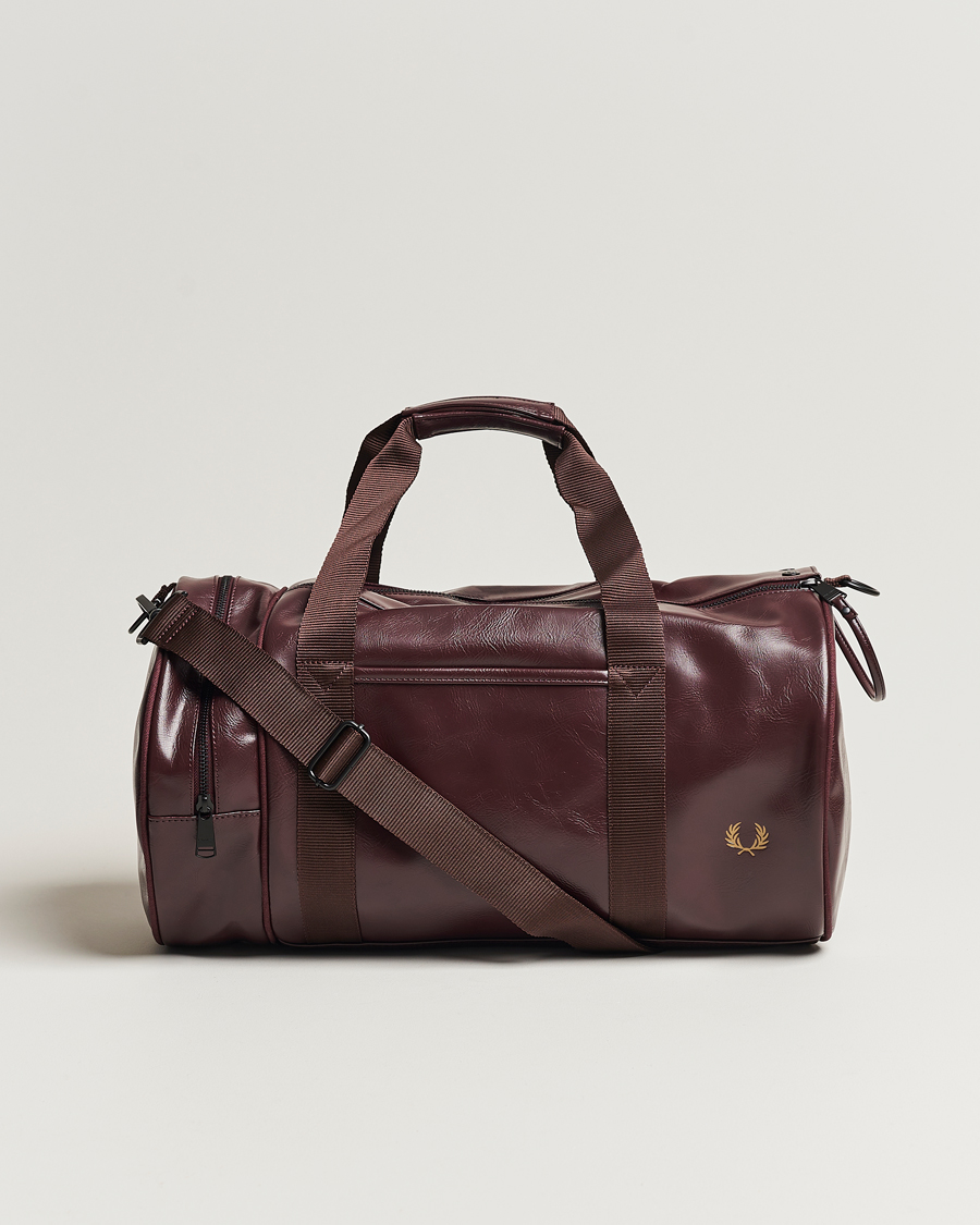 Homme | Fred Perry Tonal Barrel Bag Port | Fred Perry | Tonal Barrel Bag Port