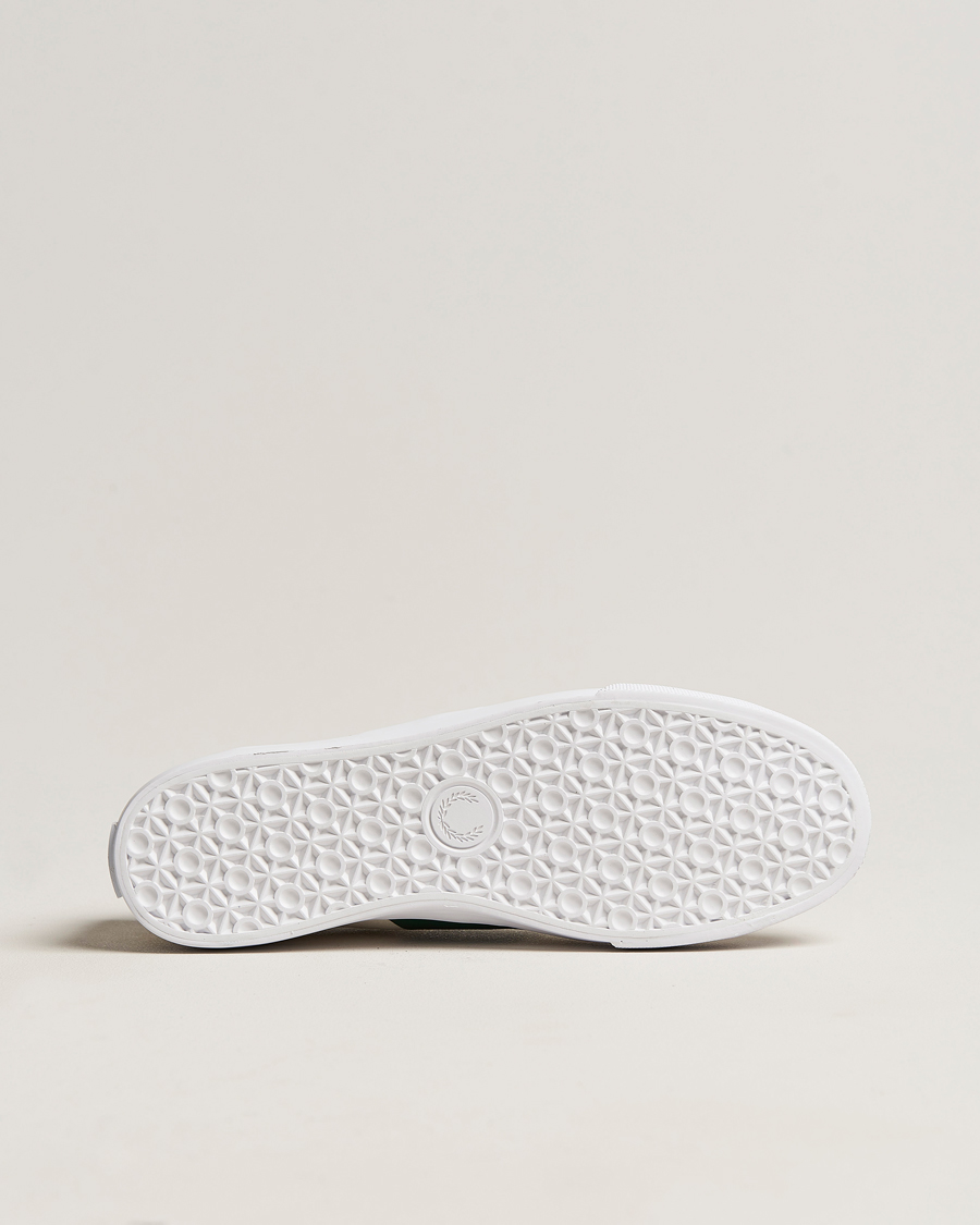 Homme | Fred Perry Underspin Tipped Cuff Twill Sneaker Porcelain | Fred Perry | Underspin Tipped Cuff Twill Sneaker Porcelain