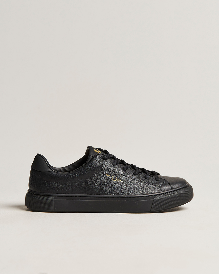 Homme | Fred Perry B71 Tumbled Sneaker Black | Fred Perry | B71 Tumbled Sneaker Black