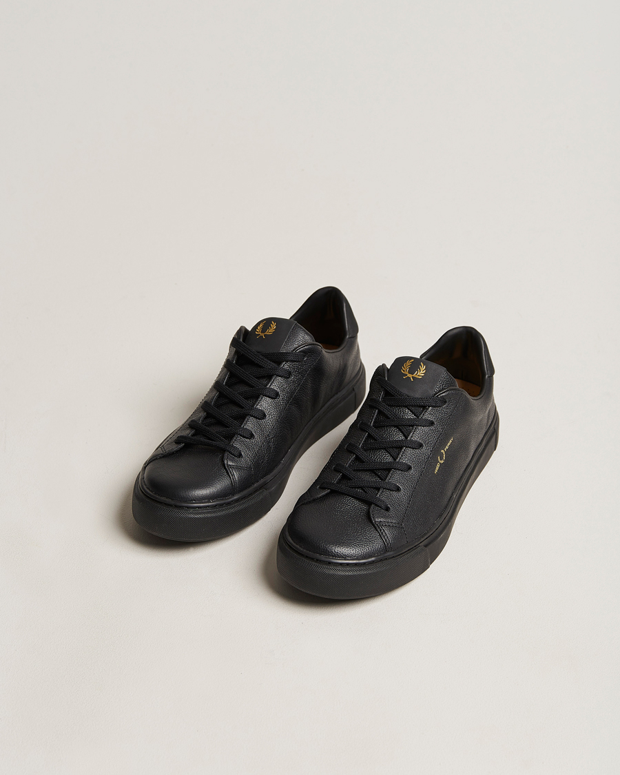 Homme | Fred Perry B71 Tumbled Sneaker Black | Fred Perry | B71 Tumbled Sneaker Black