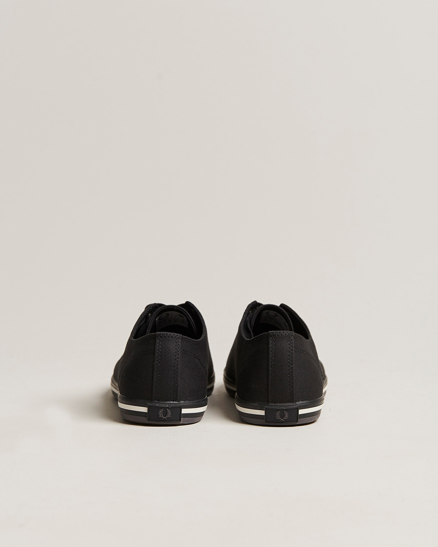 Homme | Fred Perry Kingston Twill Sneaker Black | Fred Perry | Kingston Twill Sneaker Black