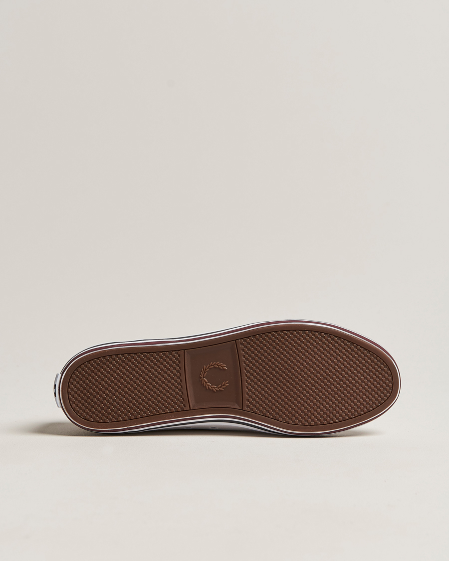 Homme | Fred Perry Kingston Twill Sneaker White | Fred Perry | Kingston Twill Sneaker White