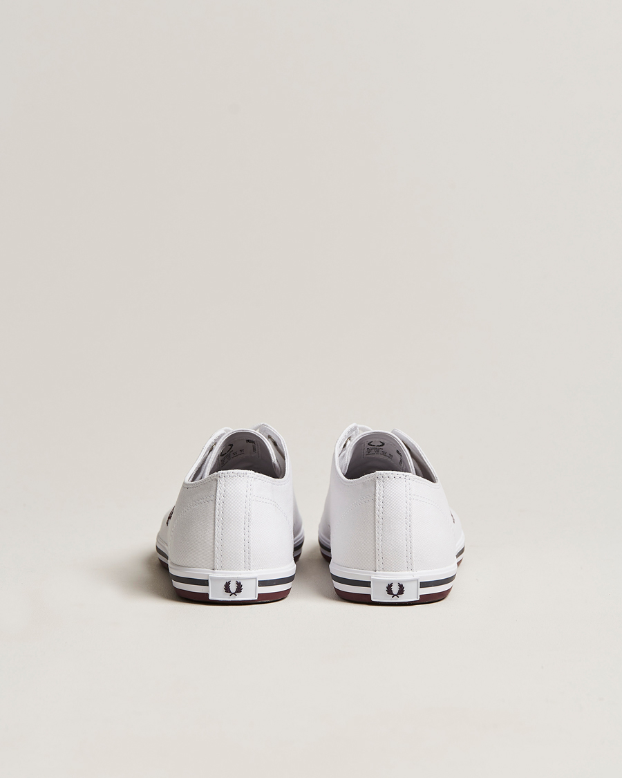 Homme | Fred Perry Kingston Twill Sneaker White | Fred Perry | Kingston Twill Sneaker White