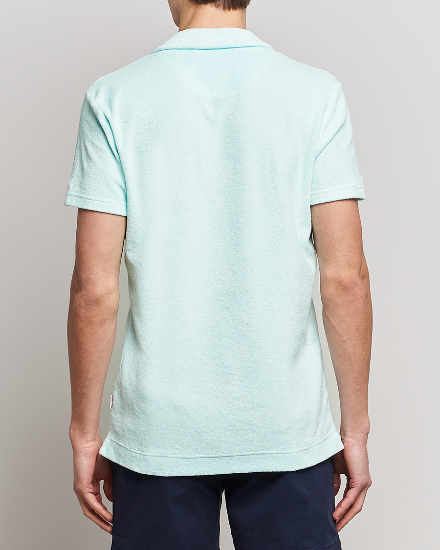 Homme | Polos | Orlebar Brown | Terry Polo Clear Sky
