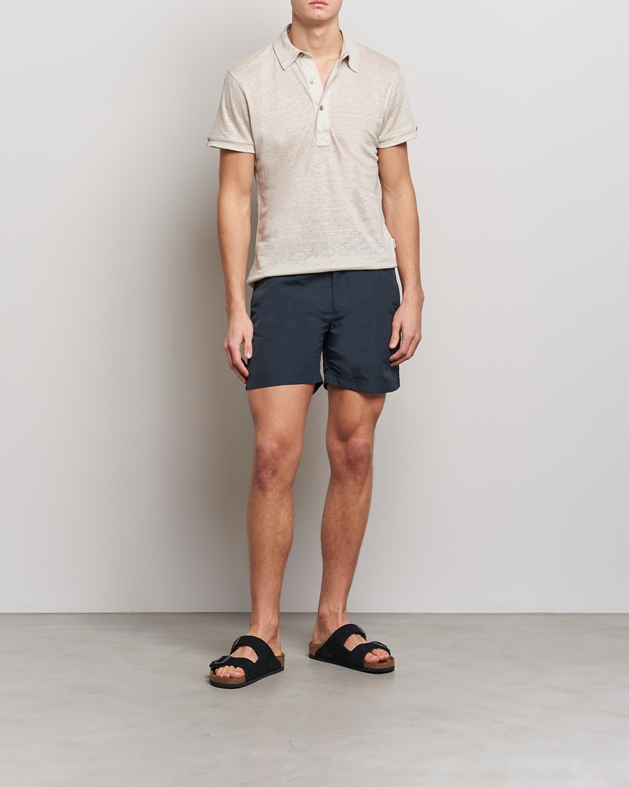 Homme | Maillots De Bain | Orlebar Brown | Bulldog II Medium Length Swim Shorts Shadow