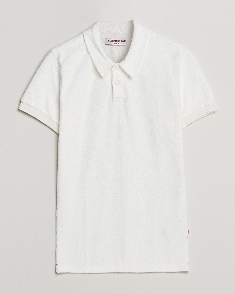 Homme | Polos | Orlebar Brown | Lorenzo Cotton Terry Polo Cloud