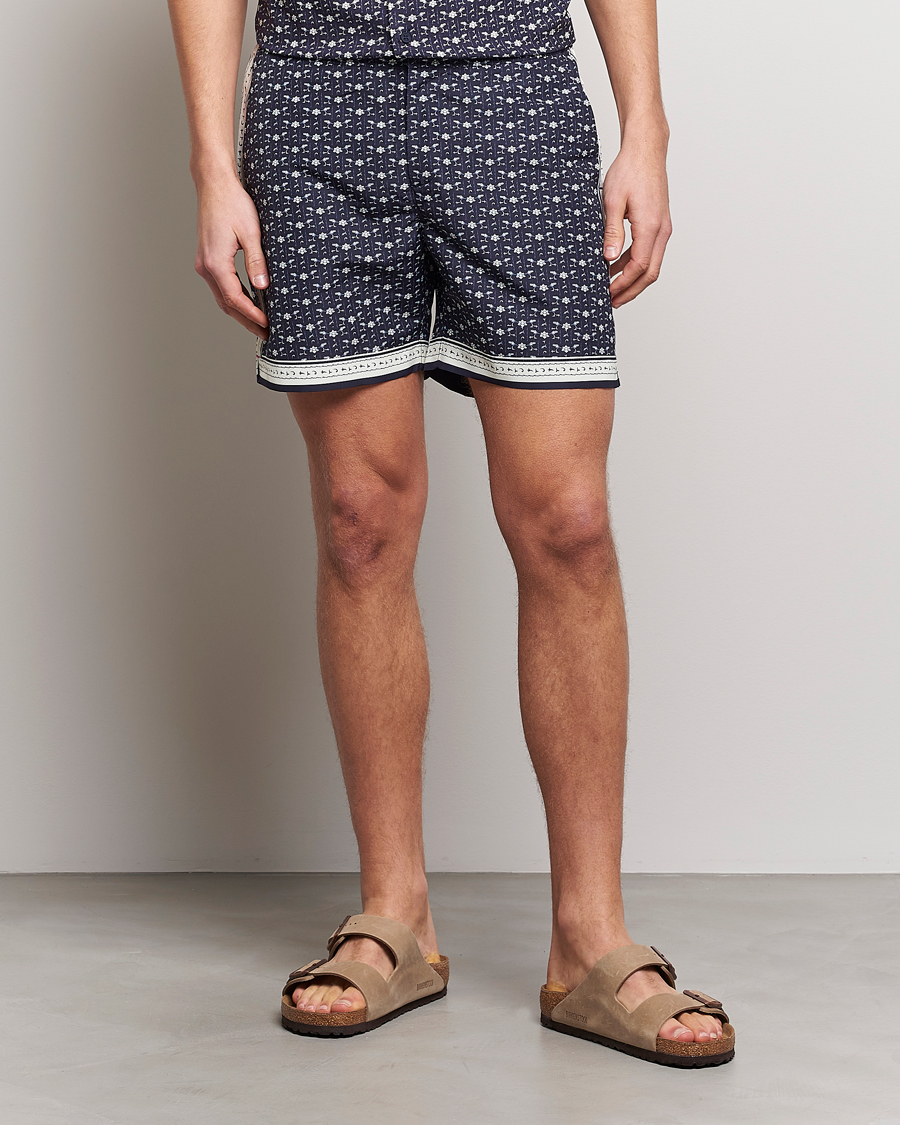 Homme | Maillots De Bain | Orlebar Brown | Bulldog Bandana Recycled Swimshorts Dark Sapphire