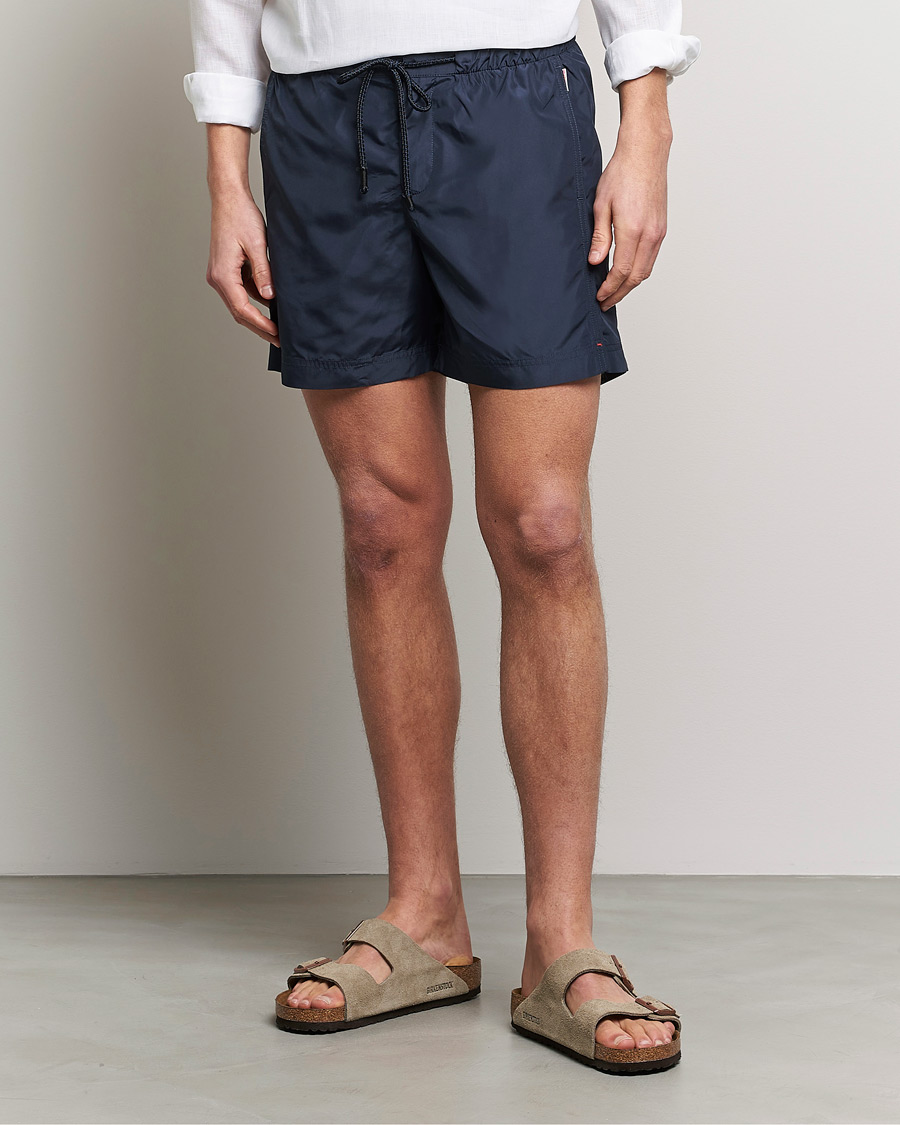 Homme | Maillots De Bain | Orlebar Brown | Bulldog Drawcord Solid Swimshorts Night Iris