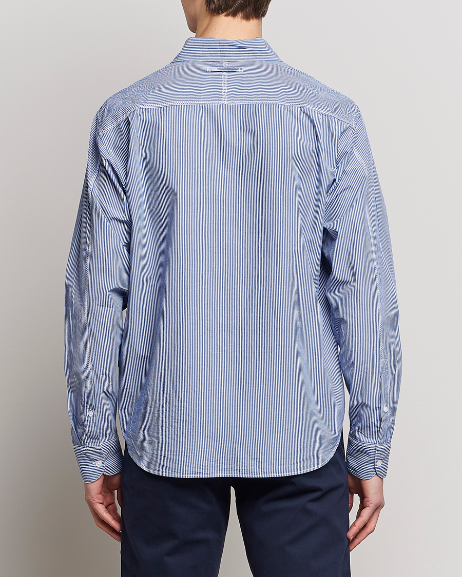 Homme | Chemises | Orlebar Brown | Grasmoor Relaxed Fit Striped Shirt Navy/White