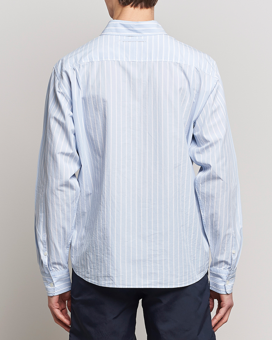 Homme | Chemises | Orlebar Brown | Shanklin Relaxed Fit Overhead Shirt Serenity Blue