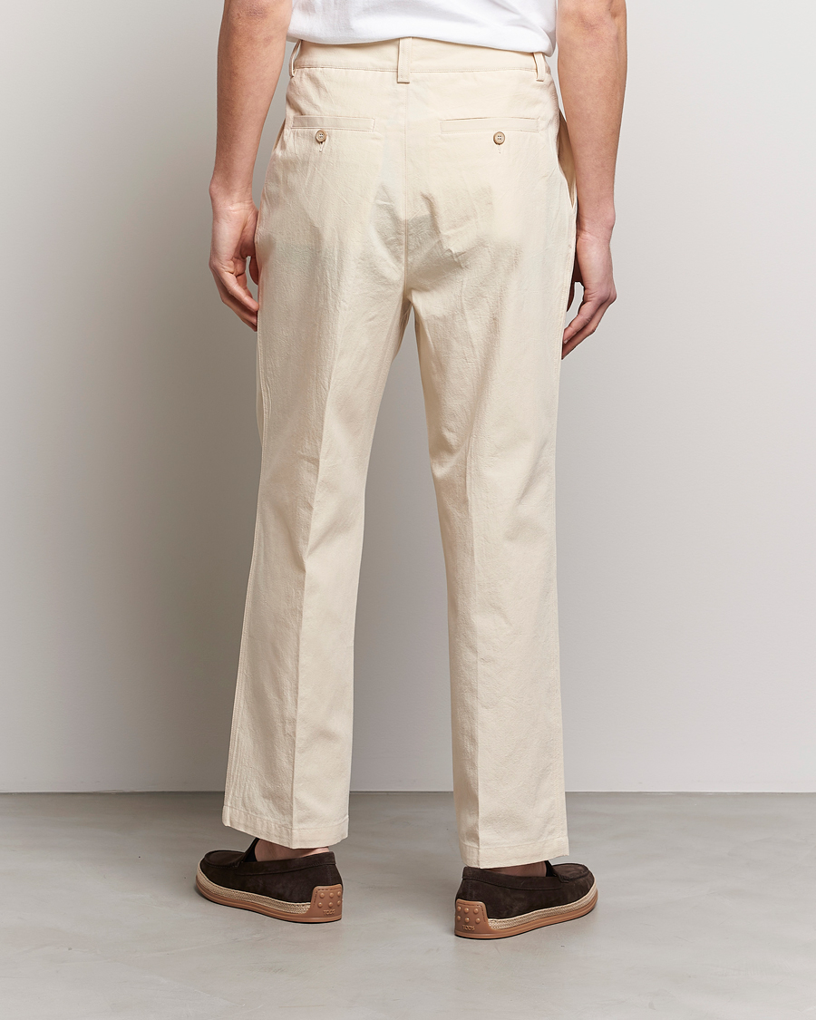 Homme | Pantalons | Orlebar Brown | Beckworth Pleated Cotton Trousers Pebble