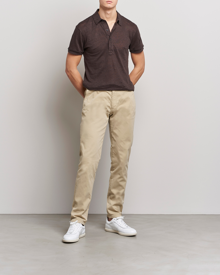 Homme | Pantalons | Orlebar Brown | Fallon Stretch Cotton Chinos Sand Dune