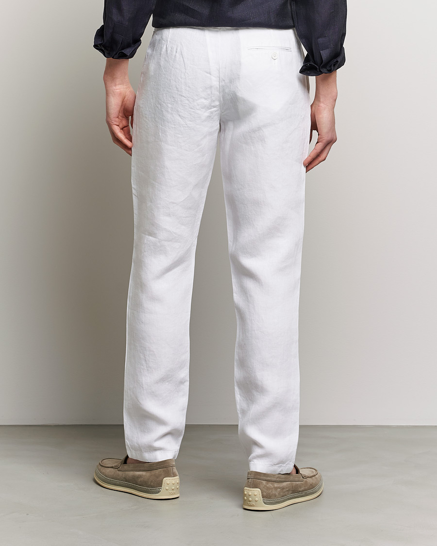 Homme | Pantalons | Orlebar Brown | Griffon Linen Trousers White