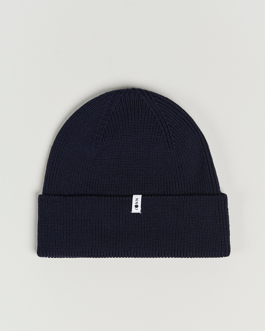 Homme | NN07 Niko Merino Beanie Navy Blue | NN07 | Niko Merino Beanie Navy Blue