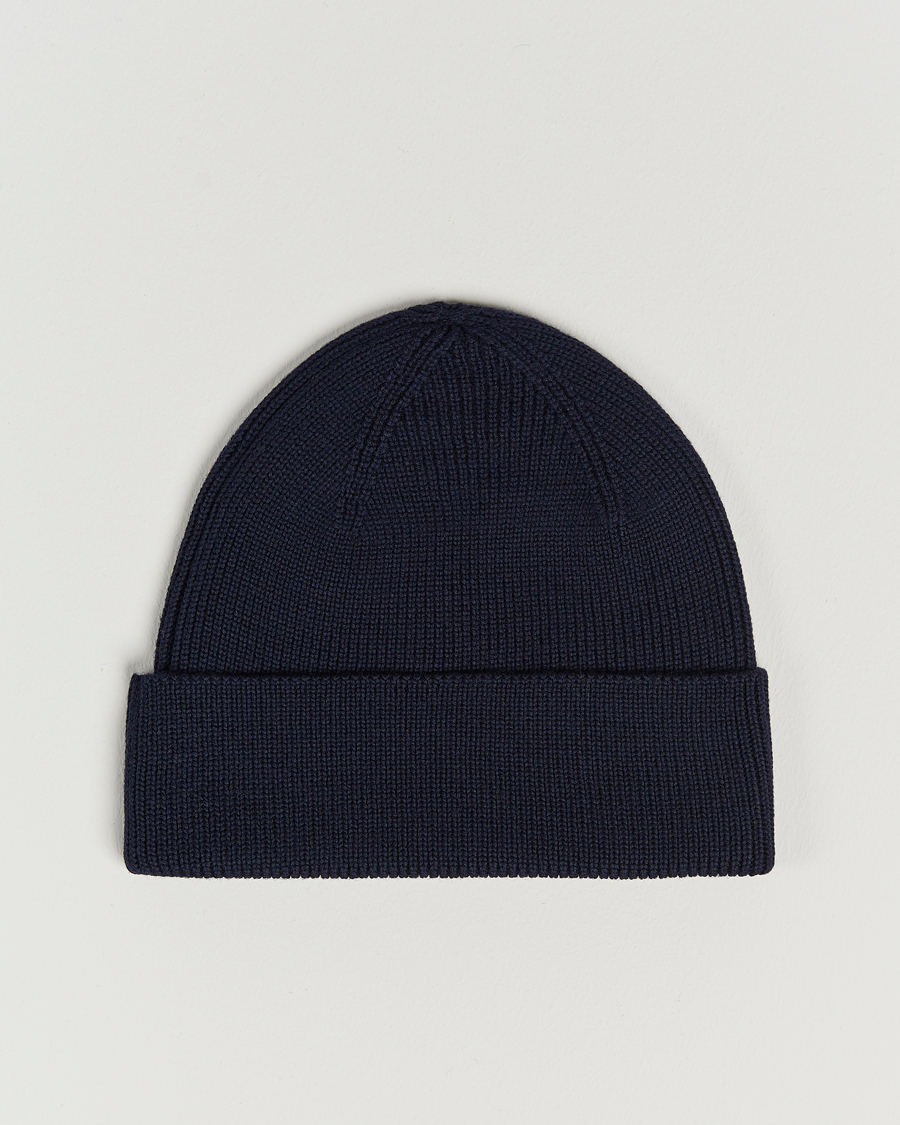 Homme | NN07 Niko Merino Beanie Navy Blue | NN07 | Niko Merino Beanie Navy Blue