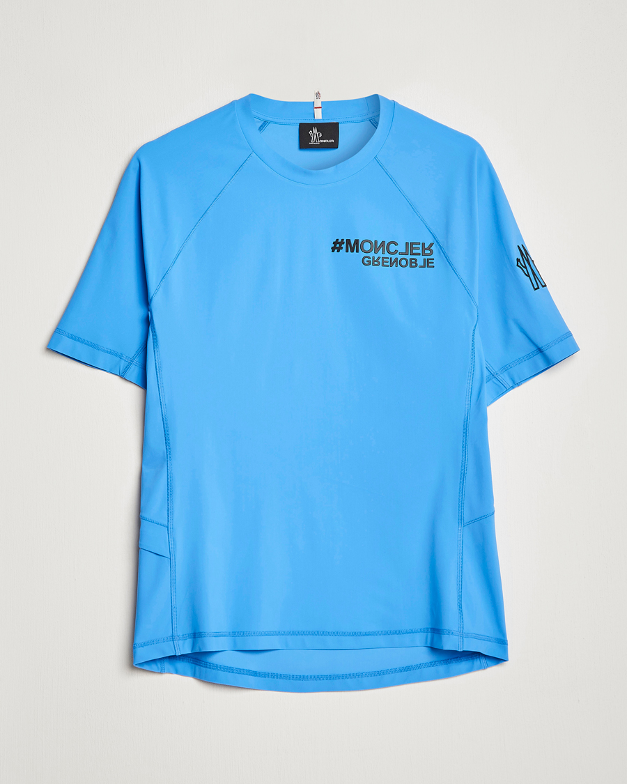 Homme | T-shirts | Moncler Grenoble | Technical T-Shirt Light Blue