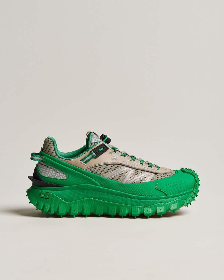 Homme | Moncler Grenoble Trailgrip Sneakers Green/Beige | Moncler Grenoble | Trailgrip Sneakers Green/Beige