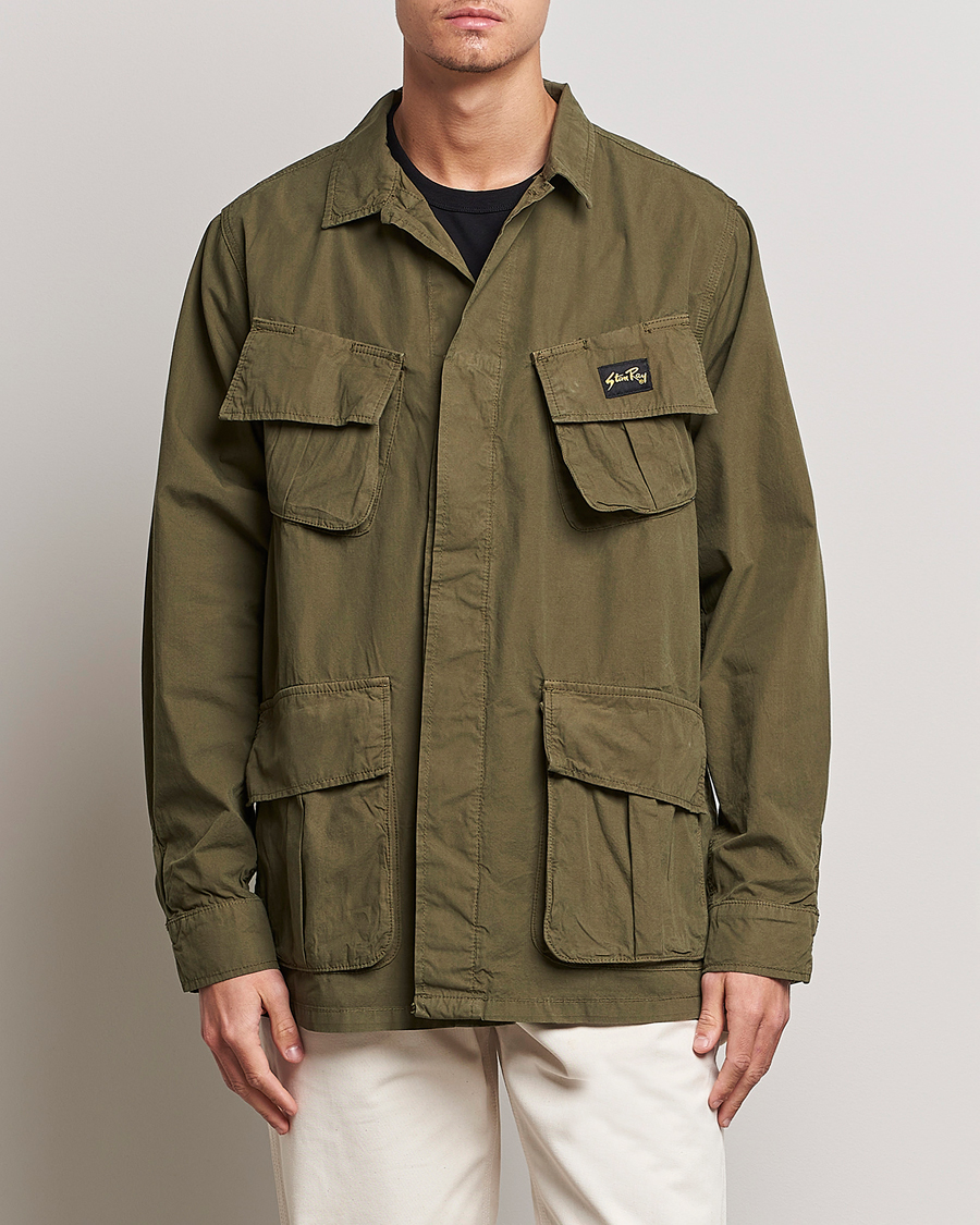 Homme | Manteaux Et Vestes | Stan Ray | Tropical Cotton Field Jacket Olive