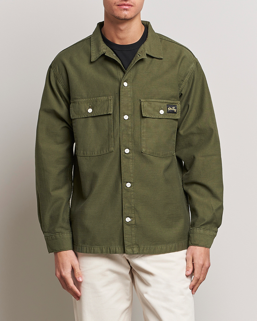 Homme | Chemises | Stan Ray | CPO Cotton Shirt Olive