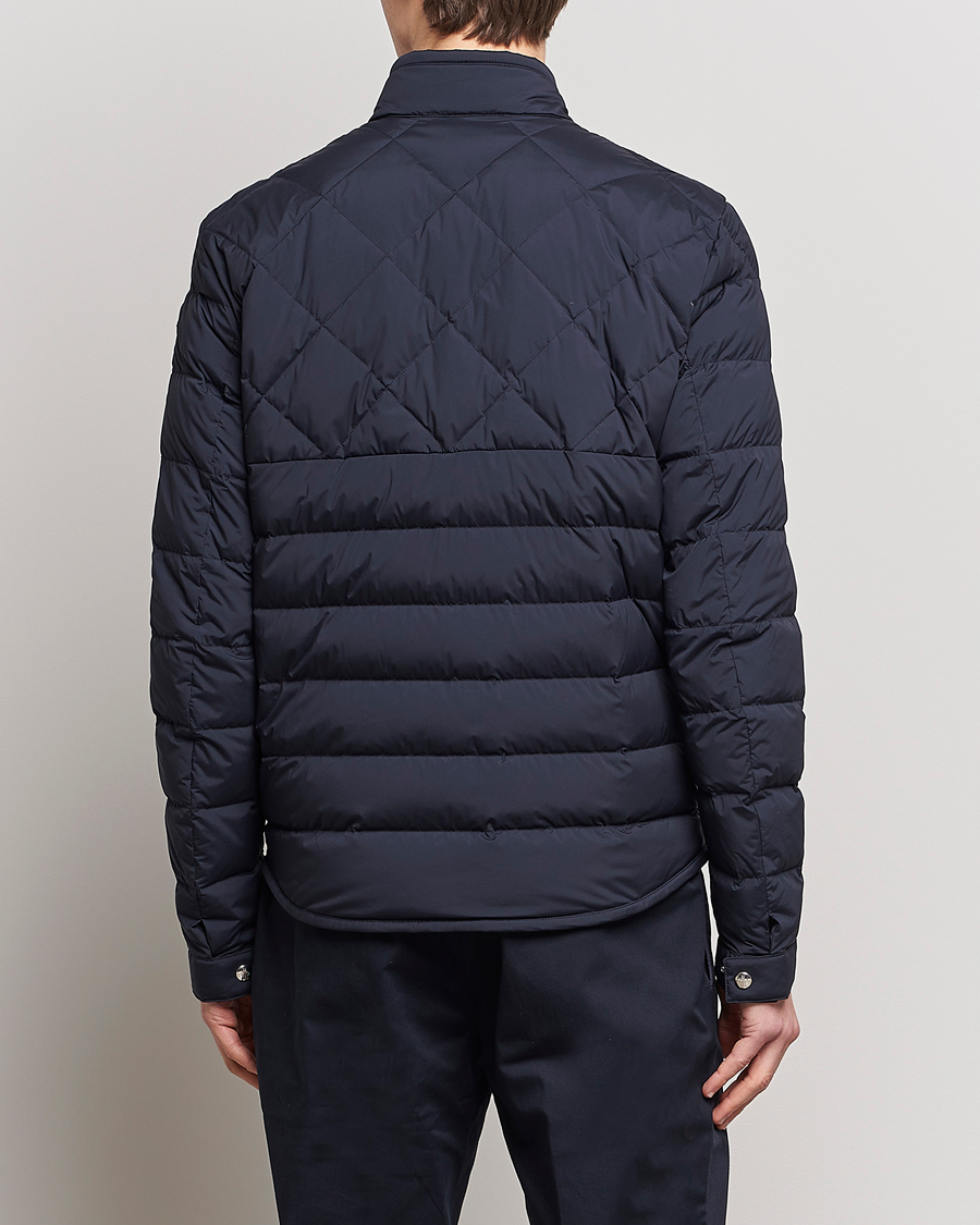 Homme | Manteaux Et Vestes | Moncler | Choquart Biker Jacket Navy