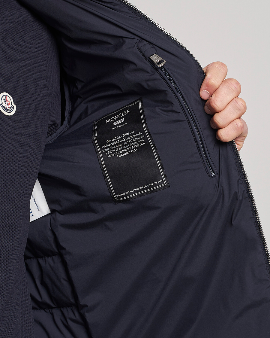 Homme | Manteaux Et Vestes | Moncler | Choquart Biker Jacket Navy