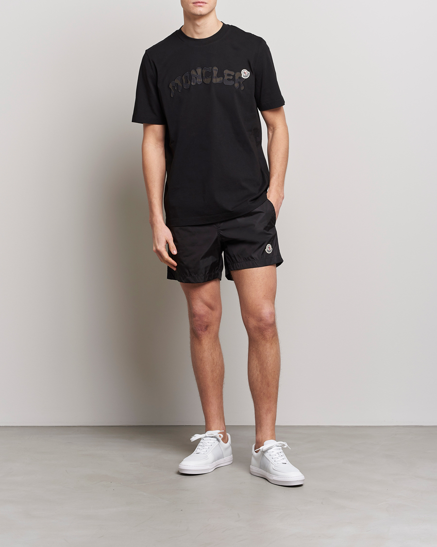 Homme | Maillots De Bain | Moncler | Nylon Swim Trunks Black