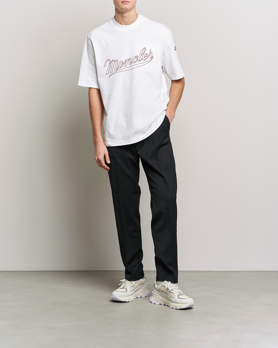 Homme | T-shirts | Moncler | Signature T-Shirt White